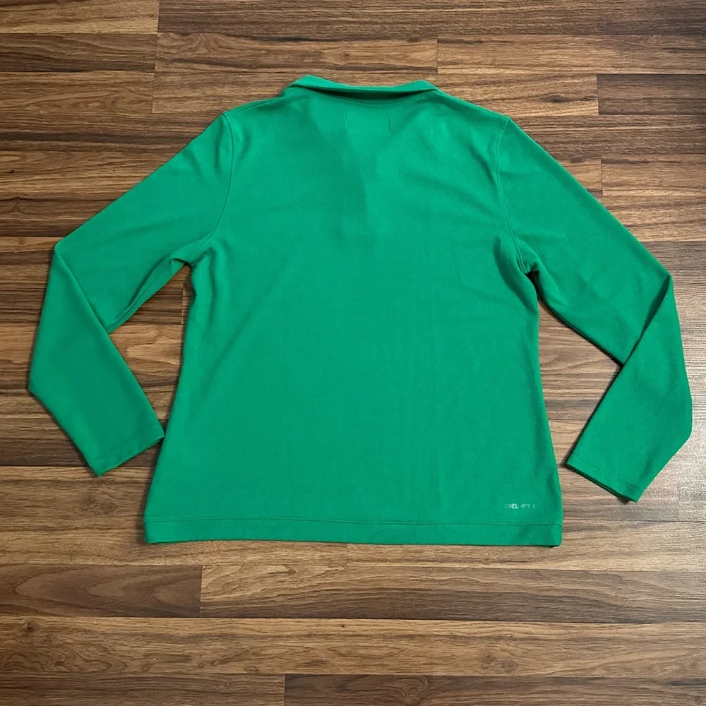Jordan Green Long Sleeve Quarter-Zip Shirt